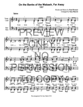 On The Banks Of The Wabash, Far Away — sheet music preview, arranged by Suzy Buerer