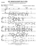 YW - On Moonlight Bay - Pirate Parody — sheet music preview, arranged by Carolyn Johnson