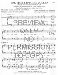 YW - Ragtime Cowboy Joe (Cowgirl) — arr. Carolyn Johnson