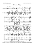 Silver Bells — sheet music preview, arranged by Carolyn Johnson