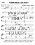 YW - Silver Bells — sheet music preview, arranged by Carolyn Johnson