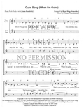 Cups (You're Gonna Miss Me) — sheet music preview, arranged by Timari Thorstenson