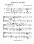My Honey's Lovin' Arms — sheet music preview, arranged by Anna Marie Parker