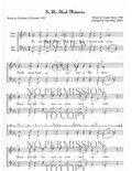 In The Bleak Midwinter — sheet music preview, arranged by June Berg