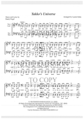 Yakko's Universe — sheet music preview, arranged by Lauren Kahn