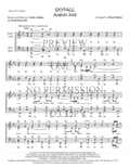 Skyfall — sheet music preview, arranged by Diane Butler