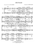 Old Friends — sheet music preview, arranged by Lauren Kahn