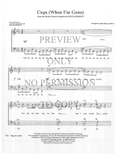Cups (When I'm Gone) — sheet music preview, arranged by Holly McKee