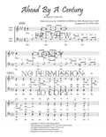 Ahead By A Century — sheet music preview, arranged by Elaine Gain