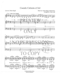 Cuando Calienta El Sol — sheet music preview, arranged by Carol Lord