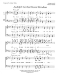 Rudolph The Red-Nosed Reindeer — sheet music preview, arranged by Carolyn Schmidt