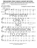 YW - Treasures That Gold Cannot Buy — sheet music preview, arranged by Carolyn Johnson