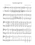 Scarborough Fair — sheet music preview, arranged by Hilary Allen