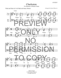 Charleston — sheet music preview, arranged by Jeanne Elmuccio