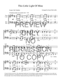 This Little Light Of Mine — sheet music preview, arranged by Karen McCarville