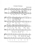 Colorado Christmas — sheet music preview, arranged by Kim Andrews