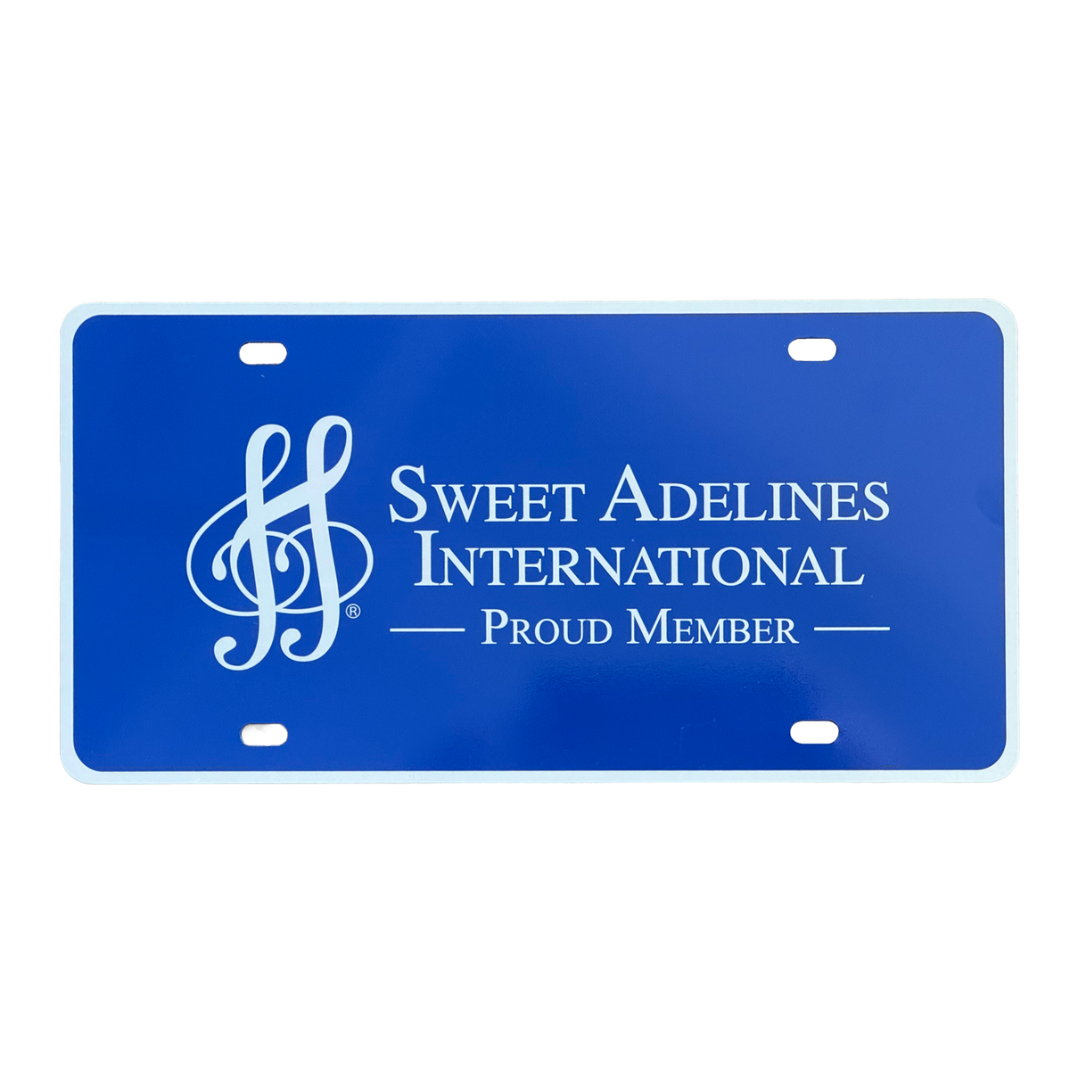 Sweet Adelines License Plate