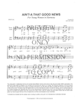YW - Ain't-A That Good News — sheet music preview, arranged by Bev Sellers