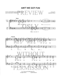 Ain't We Got Fun — sheet music preview, arranged by JoAnne Ingles
