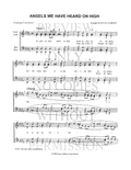 Angels We Have Heard On High — sheet music preview, arranged by Sylvia Alsbury