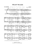 Ballin' The Jack — sheet music preview, arranged by Mary K. Coffman