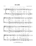 Do Lord — sheet music preview, arranged by Dorothy Short