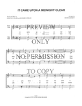 It Came Upon A Midnight Clear — sheet music preview, arranged by Floyd Connett