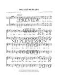 The Jazz Me Blues — sheet music preview, arranged by Carolyn Schmidt