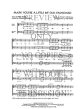 Mary, You're A Little Bit Old-Fashioned — sheet music preview, arranged by Mike Senter