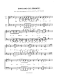 Sing And Celebrate! — sheet music preview, arranged by Bev Sellers