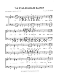 Star Spangled Banner — sheet music preview, arranged by Joni Bescos