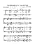 They Go Wild, Simply Wild, Over Me — sheet music preview, arranged by June Berg